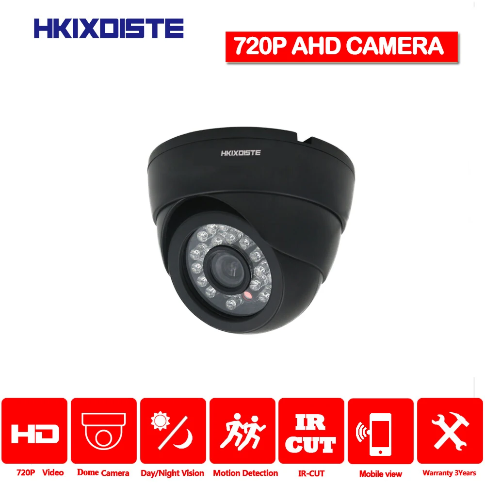 Мини 1MP AHD CCTV камера 720P безопасности IR 40M ночного видения работы аналоговый HD