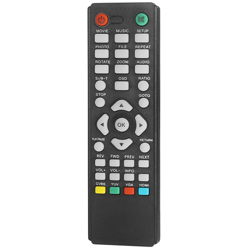  RISE-Us enchufe Mini carro HDD Media Player adaptador Hdmi Av Usb anfitrión con tarjeta Mmc Sd Read