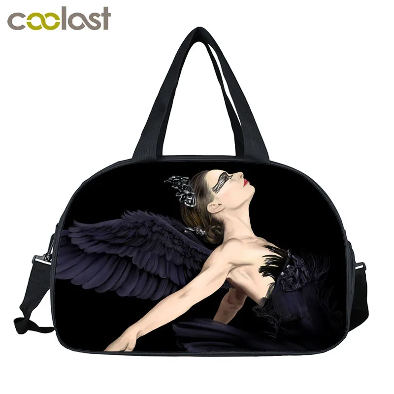 Женская сумка тоут элегантный балетный Black Swan женская спортивная женские