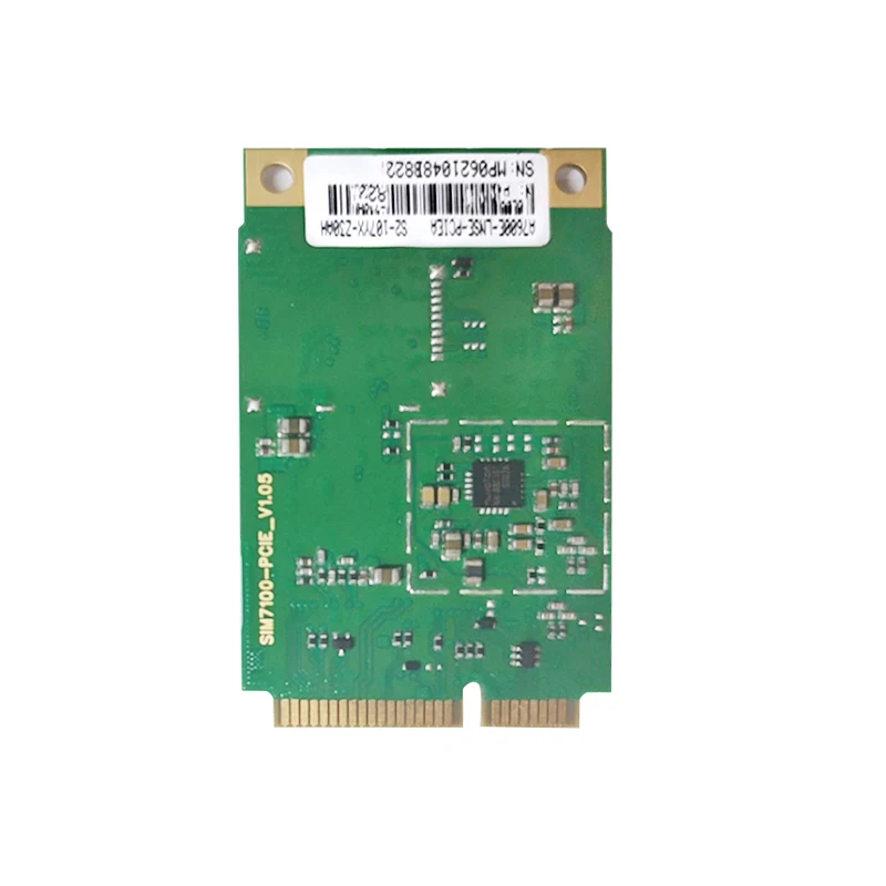 SIMCOM A7600E MINI PCIE LTE Cat1 4G Module Replace SIM7600E LTE-FDD B1/B3/B5/B7/B8/B20 LTE-TDD B38/B40 GSM/GPRS/EDGE 900/1800MHz