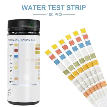 

English Version Pool Water Test Strips Water Quality Test Strips with 10 items including PH