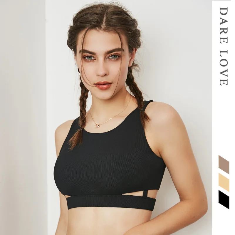 

Women Sports Bra Sexy Brathable Sports Top Push Up Female Gym Fitness Underwear Brassiere Top Running Yoga Bra