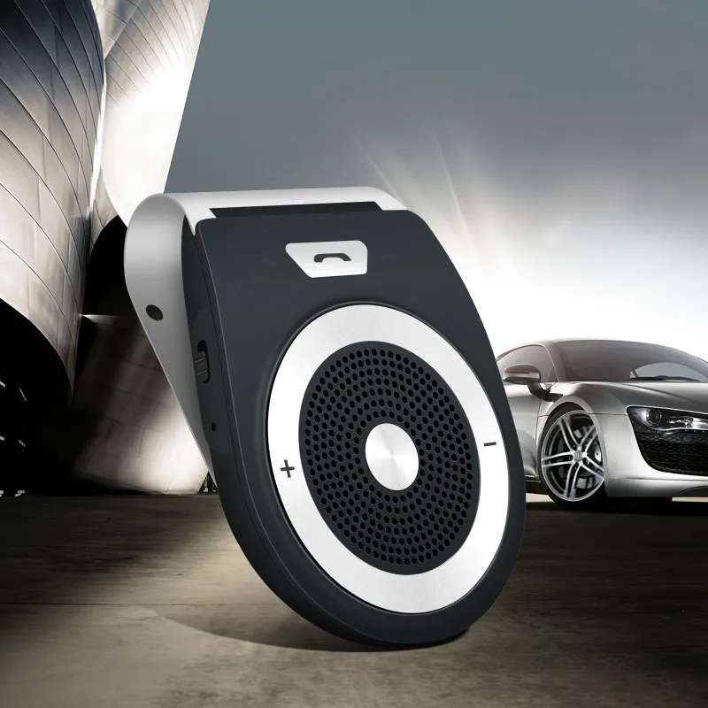 Два цвета Bluetooth Автомобильный передатчик приемник Защита от солнца длинный аккумулятор беспроводной адаптер громкой связи