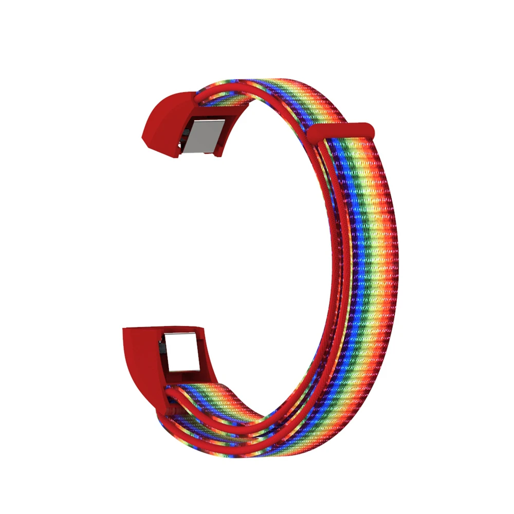 Сменный нейлоновый ремешок для фитнес трекеров Fitbit Alta HR ACE Smart Sports Magic Tape|Ремешки