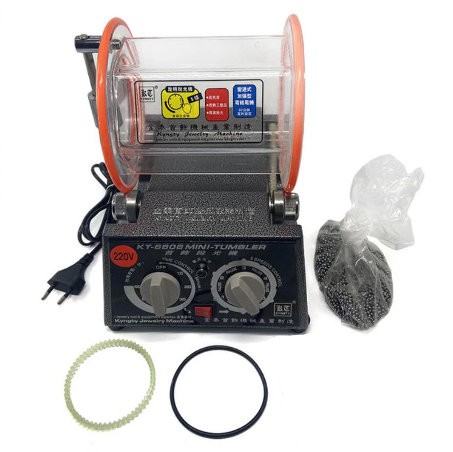 3kg Drum Polishing Machine, Jewelry Rotary Tumbler, Tumbling Mini