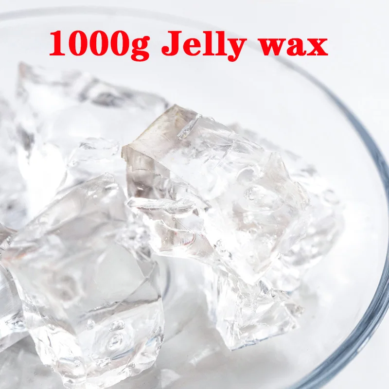 1000g Transparent Jelly Wax Candle Raw Material DIY Crystal Candle Cup  Handmade Candle Supplies Candle Making Candle Wax