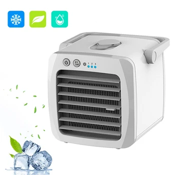 

Mini USB Air Cooler Portable Air Conditioner Humidifier Purifier Desktop Air Cooling Fan Summer Air Cooler Fan For Office