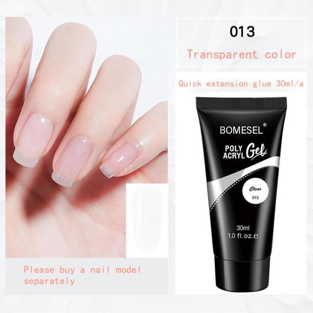 Nail Gel Crystal Extension Gel Nail Polish All For Manicure UV Nail Gel Nail Art Quick Building Nail Polish TSLM2