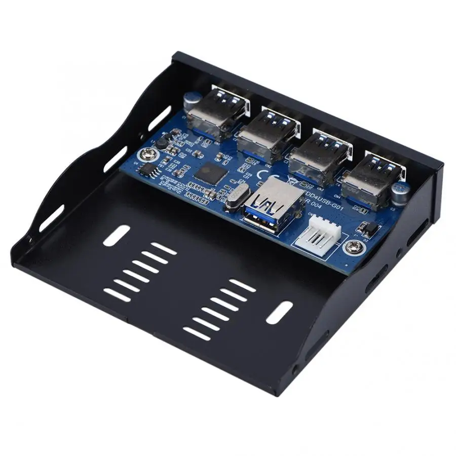 USB3.0 флоппи Передняя панель 3,5 ''флоппи-отсек 19 Pin до 4 интерфейс USB3.0 концентратор
