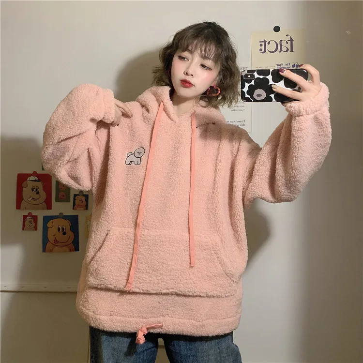 Ff3209 new autumn winter women fashion casual Girls cute Sweatshirt woman Hoodies korean womens hoodies pullover