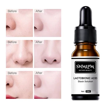 

Shrink Pores Essence Lactobionic Acid Stock Solution Serum Moisturizing Whitening Serum Anti-aging Oil Control Essence TSLM1