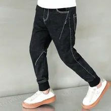 Джинсовые брюки для мальчиков; белые джинсы