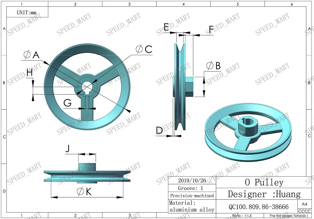 O Type Pulley V Groove Bore 15mm Od 40 1mm For O Belt Motor Pulleys Aliexpress