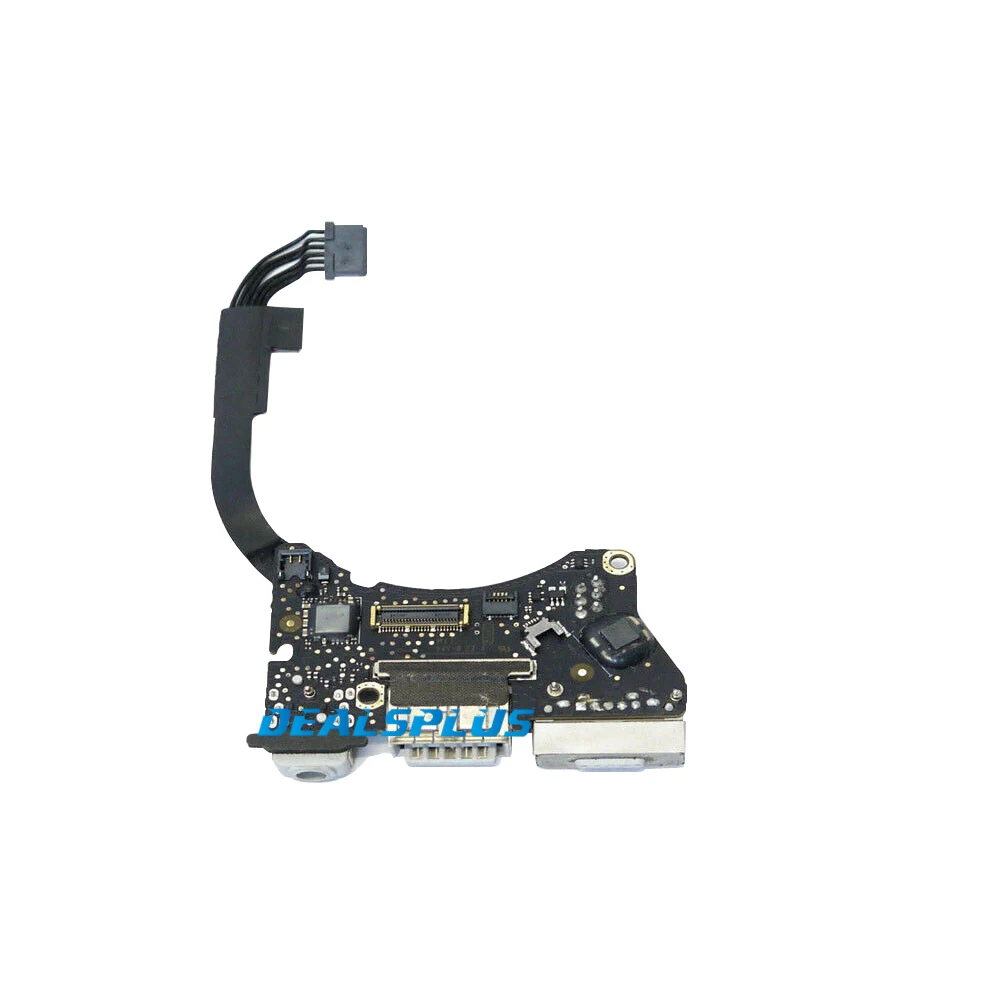 Используется A1465 I/O USB аудио плата питания DC Jack с кабелем 821 1721 A для MacBook Air 11 &quotA1465 820