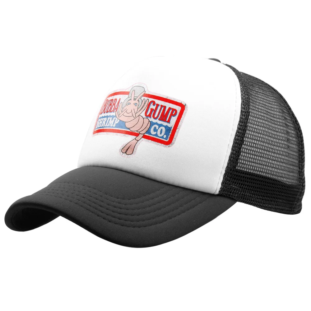 Adjustable Bubba Gump Baseball Cap Shrimp Co. Embroidered Hat Forest Gump Costume Hats Shrimp Hat Cotton Mesh Cap 6