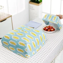 1 шт. анти мухи комары гигиеническое блюдо для еды навес гриль для пикника Кухонные гаджеты сложенная термальная Крышка для еды Защитная крышка