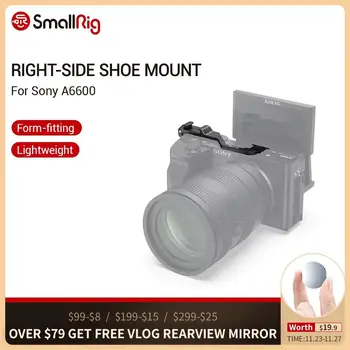 

SmallRig Right-Side Shoe Mount Relocation Plate for Sony a6600 Camera Quick Release Cold Shoe Mount 2496