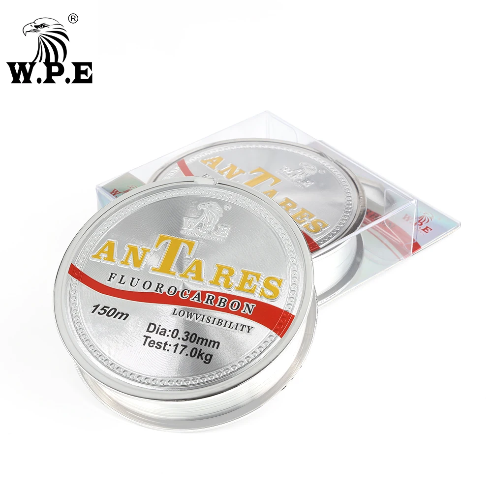 Fluorocarbon Coating Fishing Line 0.20mm-0.60mm 10kg-41kg 150m for Carp W.P.E Brand ANTEROS fishing line,fishing tackle