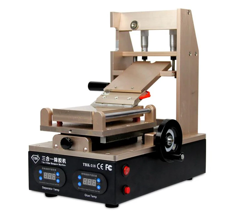 

TBK-318 3 in 1 LCD Screen Separator Preheater OCA Glue Polarizer Remover Mobile Phone LCD Screen Refurbish repair 220V 110V