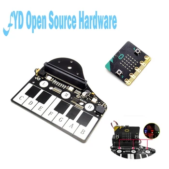 

1pcs MICROBIT piano expansion board micro: bit music development board expansion board buzzer RGB lights