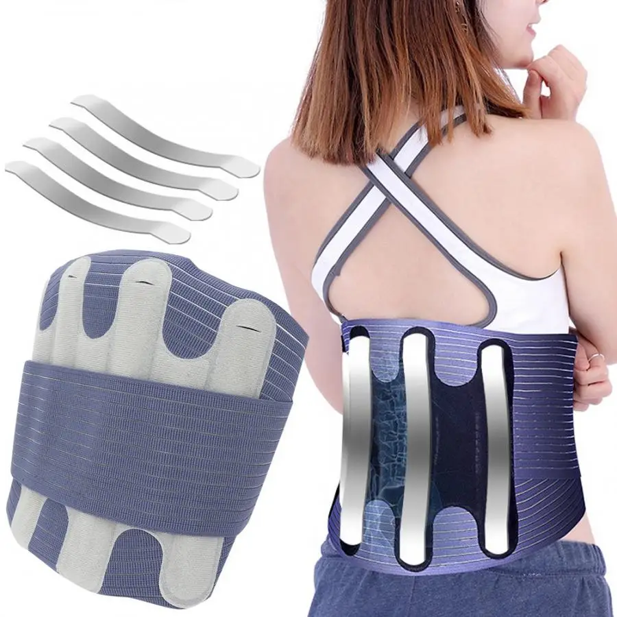 Adjustable Waist Support Lower Back Pain Relief Lumbar Care Brace Belt Waist Brace