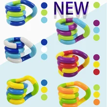 Anneau de torsion en corde pour adulte, jouet anti Stress, décompression, soulagement de l'anxiété et du Stress, cadeau pour enfant, nouveauté