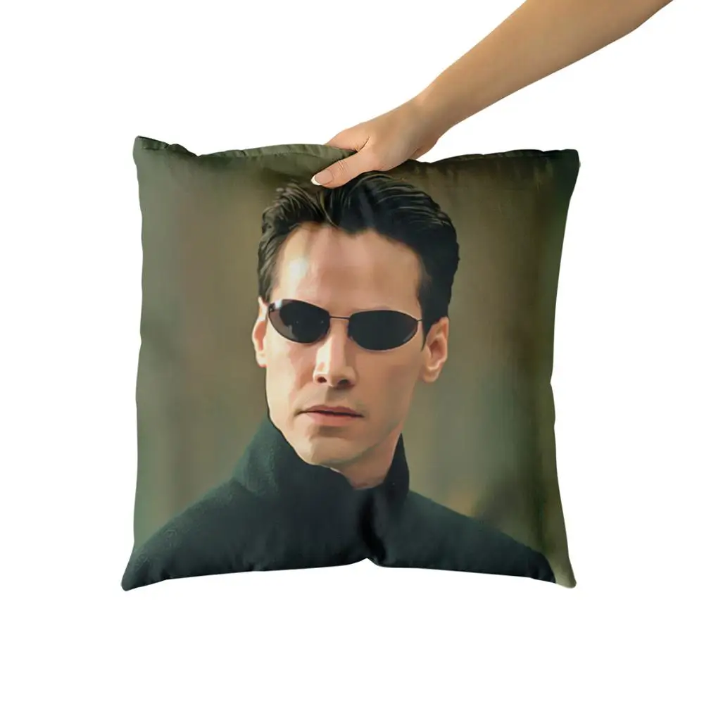 Neo Keanu хлопок холст изготовленный на заказ Чехлы диванные подушки Наволочки