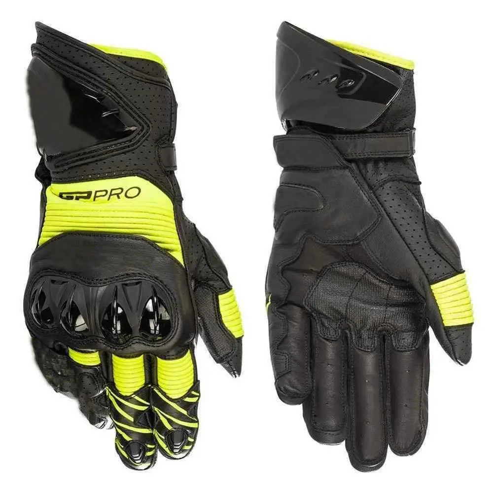 Бесплатная доставка 4 цвета Alpine натуральная кожа GP PRO R3 мотоциклетные длинные