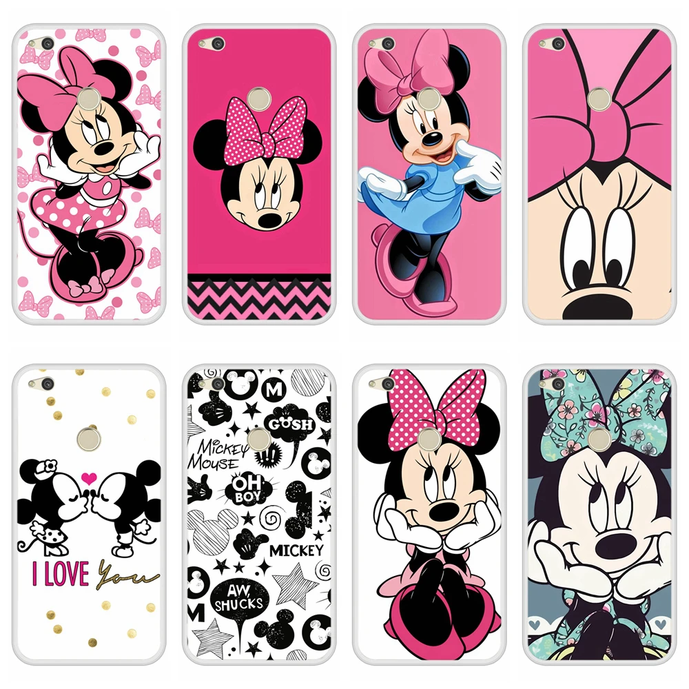 

Case Cover for Huawei P8 Lite 2017 P 8 Lite 2017 Soft Silicone TPU Mickey Minnie Painted Coque for Huawei P8Lite 2017 Phone Case