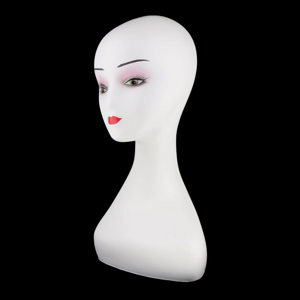 Mannequin Manikin Head Model Wig Hat Cap Scarf Jewelry Display Holder Stand