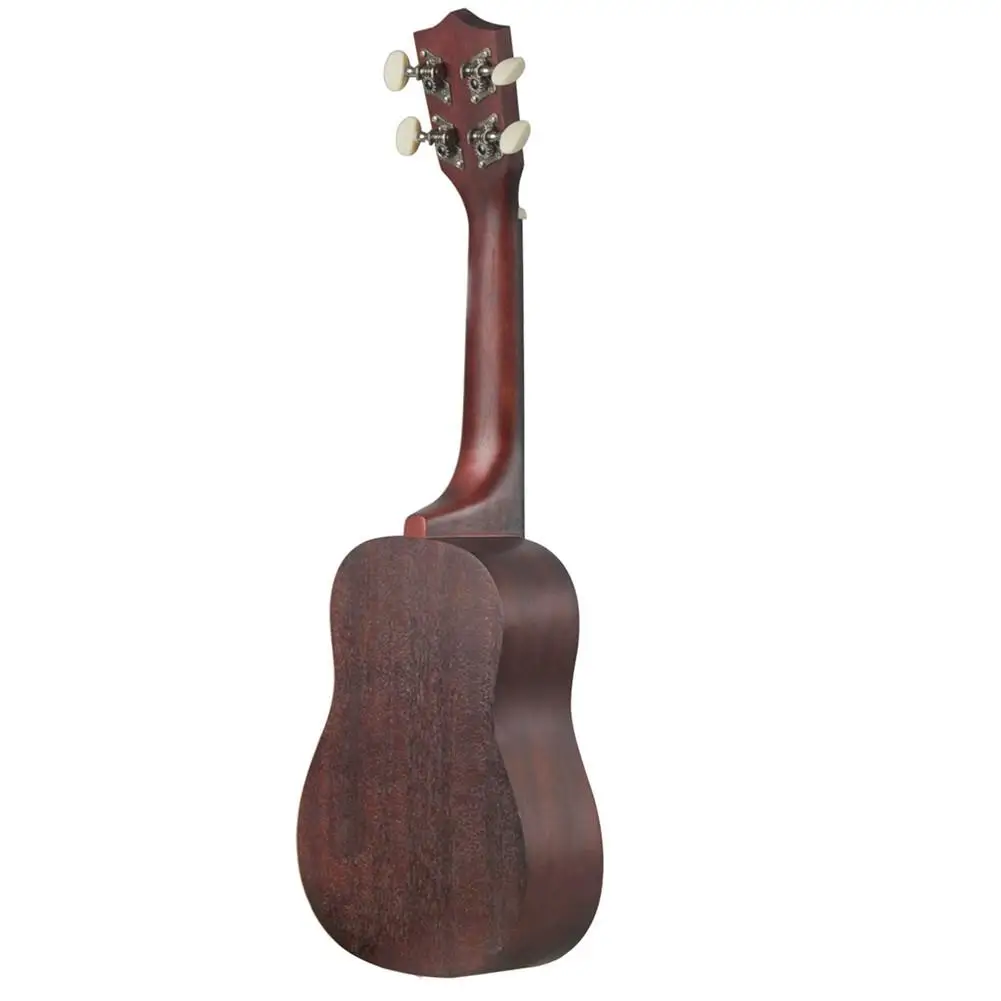 21 дюймов Sapele Ukulele маленькая гитара 15 Лада Ukelele комплект с ремешком Капо концертный музыкальный инструмент гитара ra электроакустика