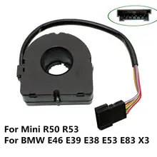 Sensor de ângulo de direção para bmw, e83, e46, e39, e38, e53, 2004-06, mini r50, r53, 2006-2011, oem 2000, 6pin, sensor para carro