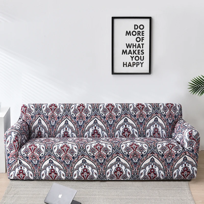 Sofa-Cover Corner Plaid Living-Room Funda Furniture-Protector Elastic