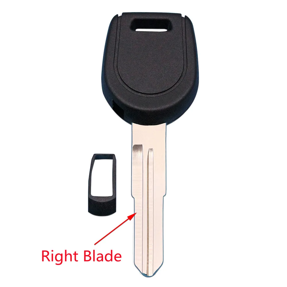 Transponer Key Chip Key Case for Mitsubishi ASX Evo EK Wagon G8D Lancer MAGNA Mirage Pajero Outlander Keychannel 10pcs/lot