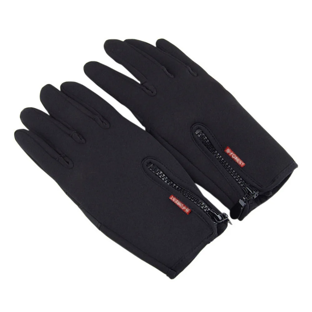 

Outdoor Mountain Climbing Skiing Skating Anti-slip Cold Warm Gloves Riding Windproof Fleece Hand Guard Gloves