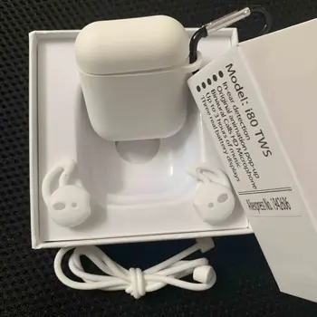 

i80 Killer Supercopy Bluetooth Earphones 1:1 Original Pop Up Light Smart Sensors 3 Real Batteries Wireless Charging PK i500 tws