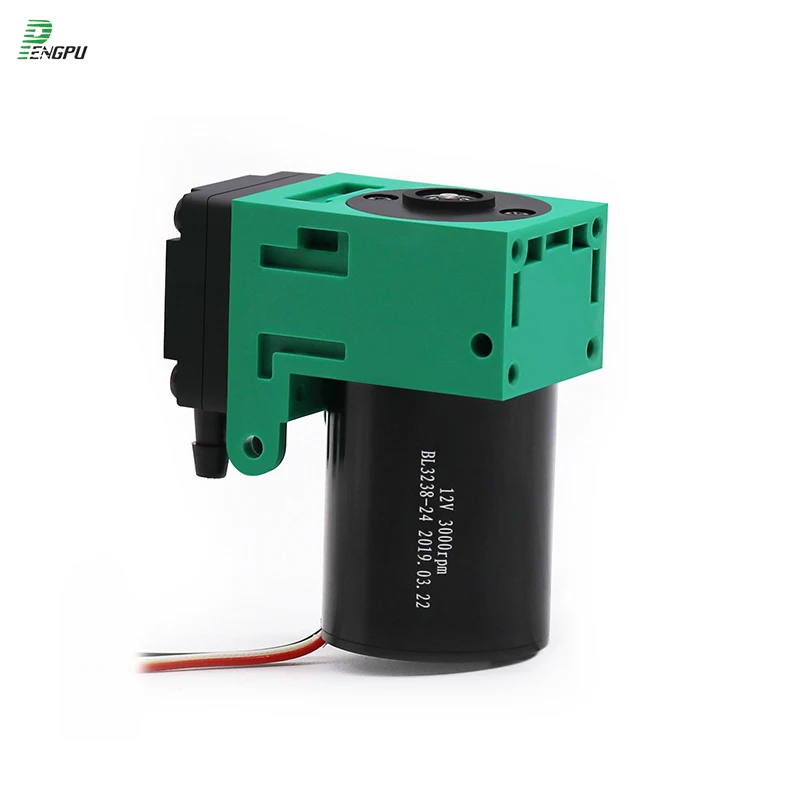 12V/24V EPDM Micro Vacuum Pump Air Gas Analysis Miniature Diaphragm Air Pump Small Air Sampling
