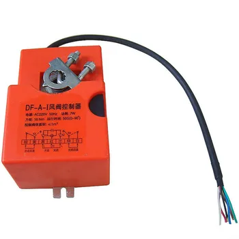 

Motorized air damper Valve Air damper drive Air volume control valve Electric Actuator Controller with Regulator DC24V AC220V