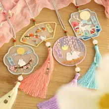 

DIY Hand Embroidery Cross-Stitch Rabbit Needlework Mouse Knitting Craft Tool