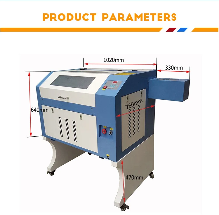 4060 CO2 гравировальный станок 3D лазерный станок для резки древесины Co2 лазер 50 Вт 60 Вт
