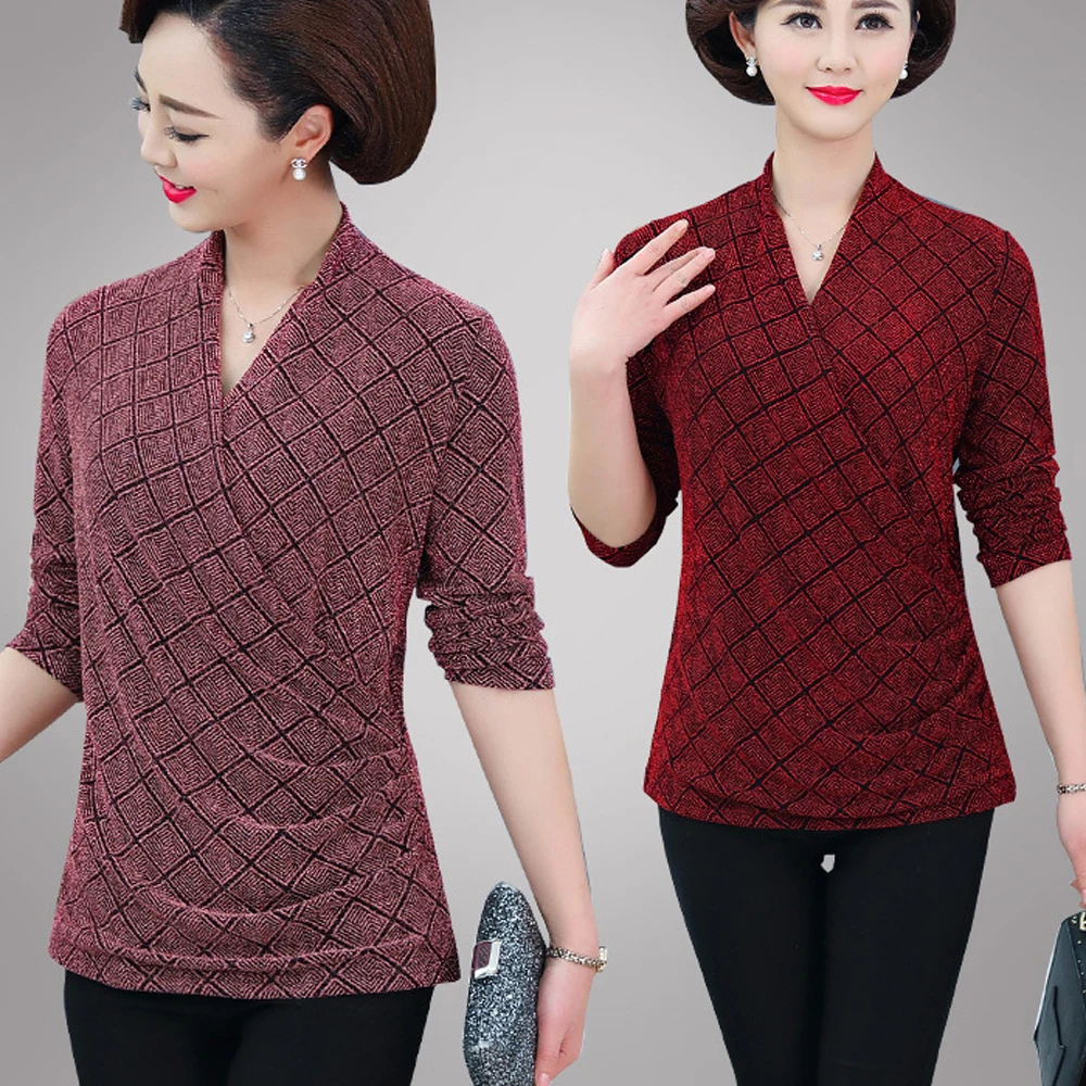 loose thin pullover solid color plus size spring autumn red pink black plaid women top gothic aesthetic social lady jacket | Женская