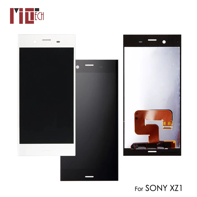 

LCD Display For Sony Xperia XZ1 G8341 G8342 Touch Screen Digitizer Assembly Complete Replacement Black White No Frame 5.2''