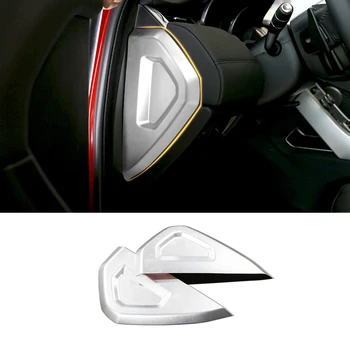 

2pcs Chrome Dashboard Side Panel Decorative Cover Trim For Land Rover Range Rover Evoque 2012-2019 Car Accessories