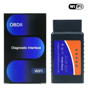 

ELM327 V1.5 Wifi OBD 2 Code Reader OBDII Diagnostic Tool IPhone/Android/PC ELM 327 V 1.5 Auto Scanner Detecor Tool
