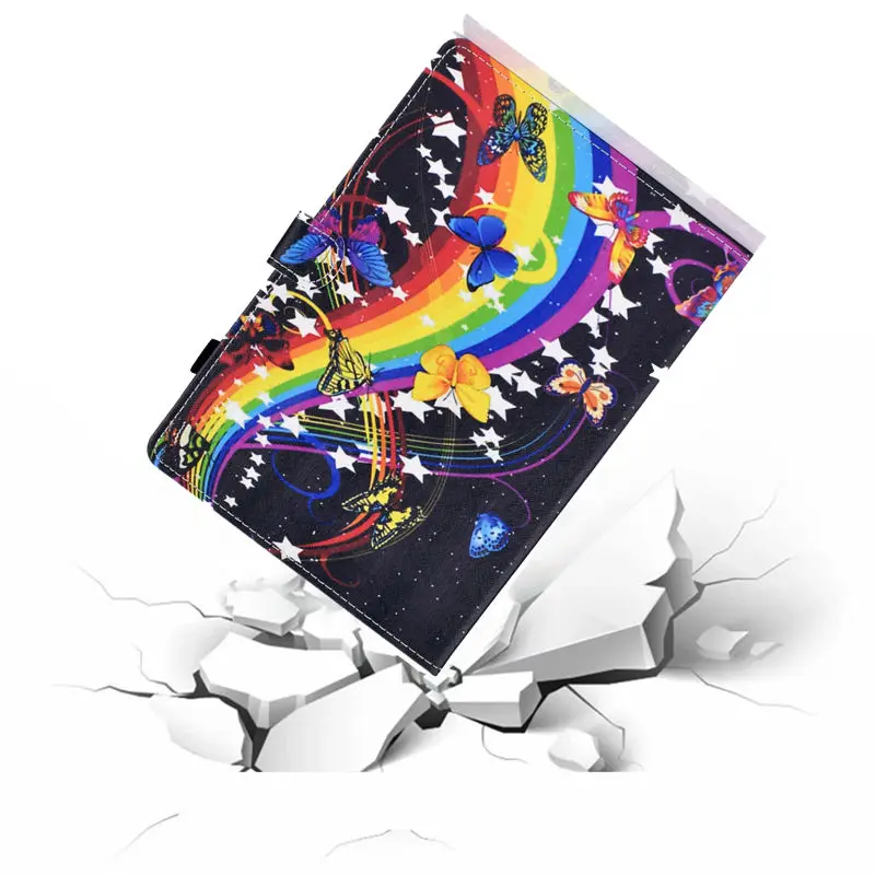 Чехол для Samsung Galaxy Tab A 8,0 SM-T290 SM-T295 T295 T297 чехол Funda планшет мультфильм обезьяна стенд Капа оболочки кожи+ подарок