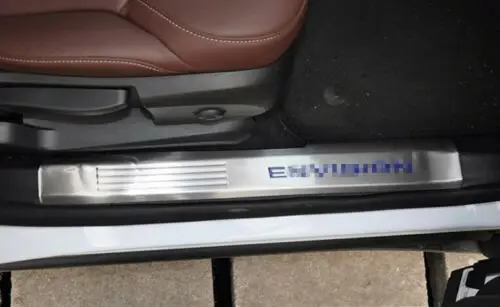 4 шт. нержавеющая сталь внутри порога Накладка новая для Buick envision