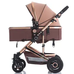 BETSOCCI high view детская коляска двунаправленная откидывающаяся детская коляска детская четырехколесная тачка