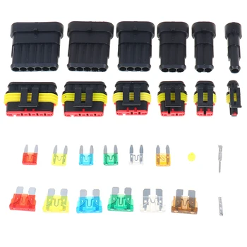 

1 x Box Multiple Pin Car Waterproof Electrical Terminal Wire Connector Fuses