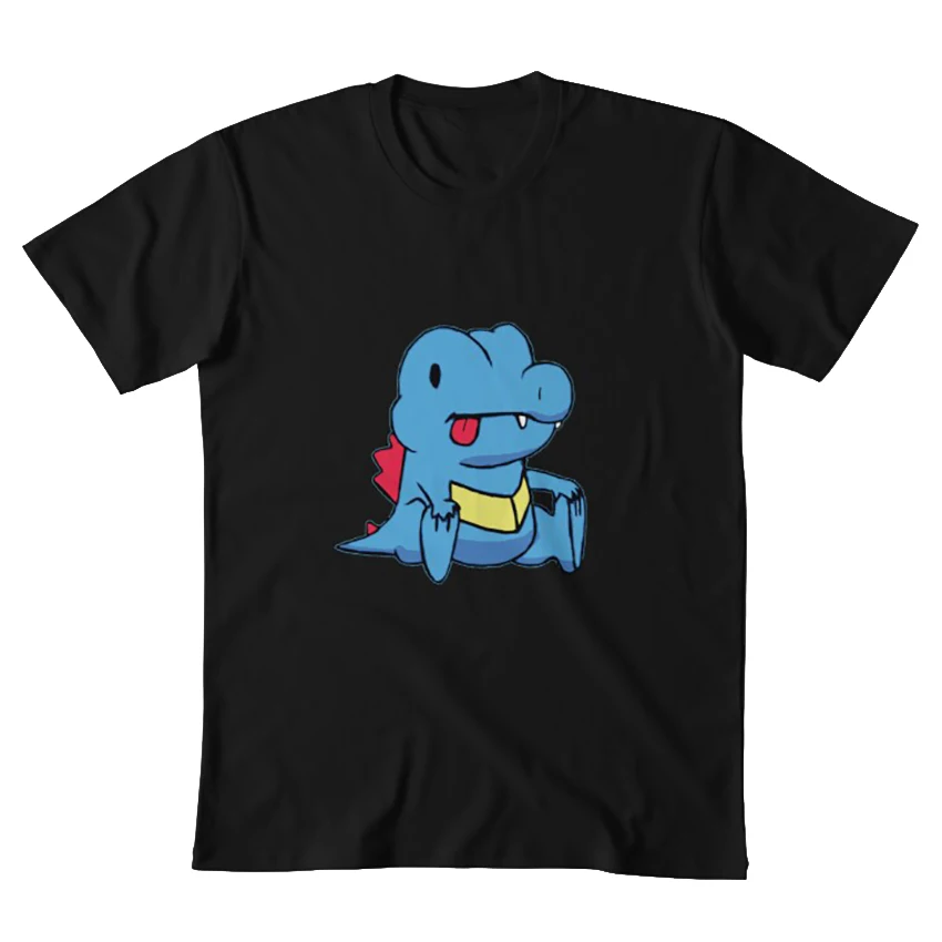 Derp Totodile футболка totodile derp derpadile 2 го поколения стартовый водный Тип|Футболки| |