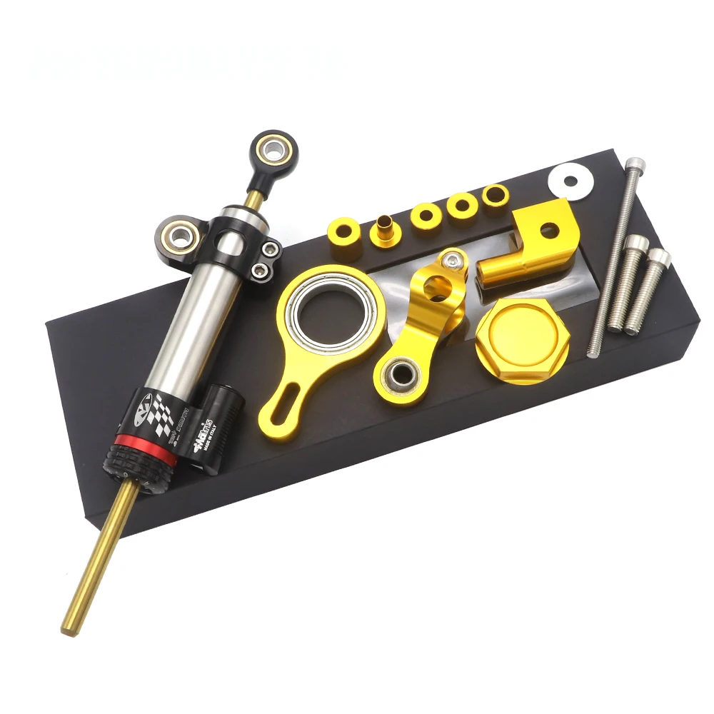 

High Quality CNC Aluminum Adjustable Motorcycle Steering Stabilizer Shock Absorber Mount Bracket for YAMAHA YZF R6 2006-2017